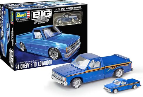 Revell 14562 1991 Chevy S-10 Lowrider Special Edition 1:25 Scale 171-piece Skill Level 4 Model Building Kit in Kuwait