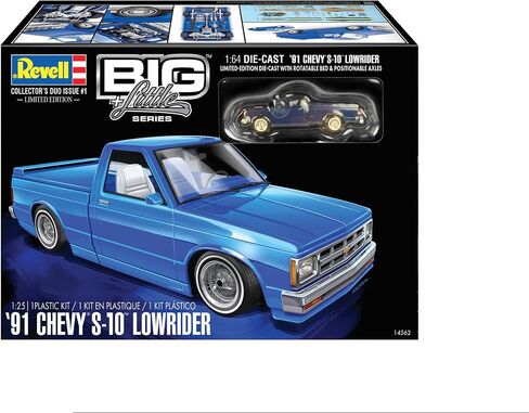 Revell 14562 1991 Chevy S-10 Lowrider Special Edition 1:25 Scale 171-piece Skill Level 4 Model Building Kit in Kuwait