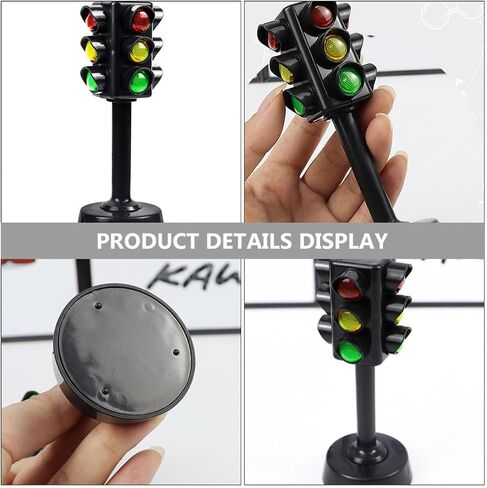 Traffic Light Toys for Kids Traffic Signal Model for Early Education Mini Lamp Red Green Light Game in Kuwait