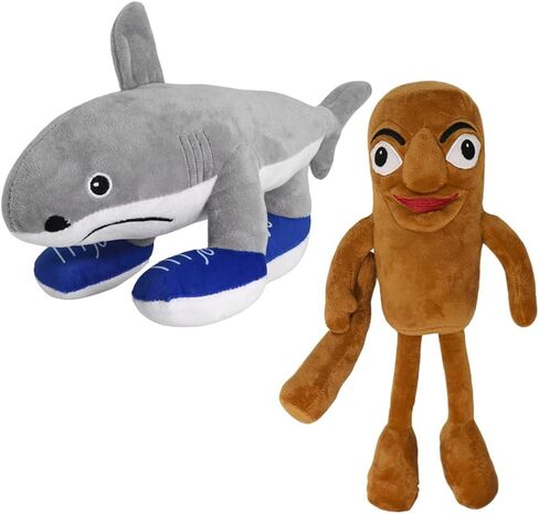 Beanrot الإيطالية ، Tung Tung Tung Sahur Plushies Toy 19inch للمشجعين هدية ، وسادة حيوانية محشوة للمنزل ديكور غرفة نوم الأطفال ، واختيار عيد ميلاد للبنات (2Pack) in Saudi Arabia