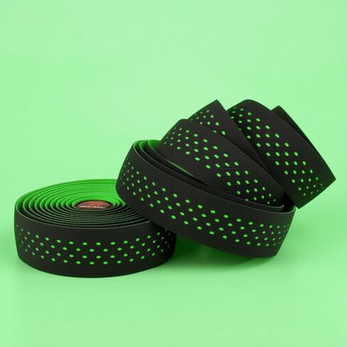 شريط مقود BOLANY لدراجة الطريق، 2 شريط من إسفنج EVA على سطح البولي يوريثان مع مقابس نهائية in Kuwait