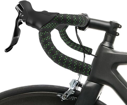 شريط مقود BOLANY لدراجة الطريق، 2 شريط من إسفنج EVA على سطح البولي يوريثان مع مقابس نهائية in Kuwait