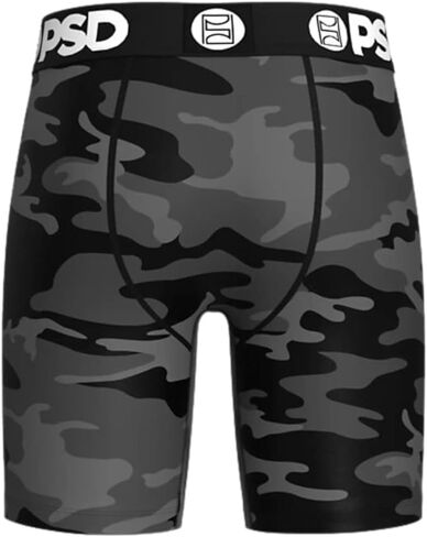 PSD Men's Athl Grey Sld Modal Boxer Briefs, Gray, S in Kuwait