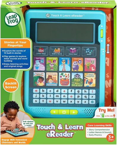 LeapFrog Touch and Learn eReader, Teal in Saudi Arabia