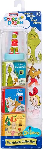 مجموعة Little Tikes Story Dream Machine Dr. Seuss Grinch Collection و Storytime و Books و Audio Play شخصية وهدية ولعب للأطفال الصغار والأطفال الفتاة الذين تتراوح أعمارهم بين 3 سنوات in Kuwait