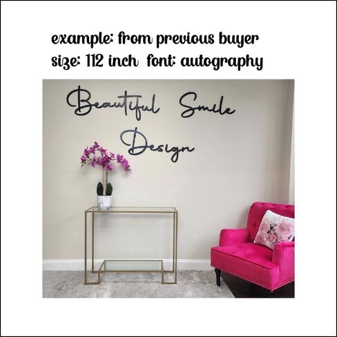 Custom Wood Word Sign, Wall Decor, Any cursive word or name sign, Custom words, Custom wood words. in Saudi Arabia