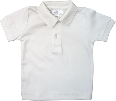Marcela Baby Pima Cotton Polo (9-12 شهرًا ، أبيض) in Saudi Arabia