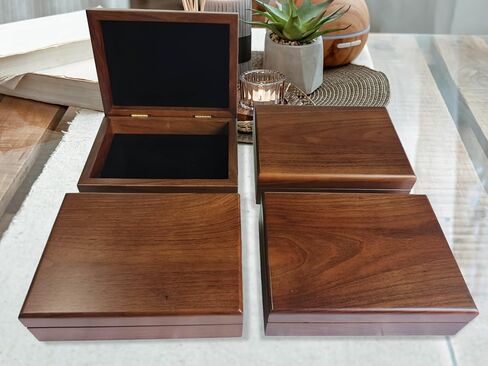 Personalized Gift for Couple, Anniversary Memory Box, Wedding Memory Box, Wooden Keepsake Box Personalized, Engagement Gift for Couples in Saudi Arabia