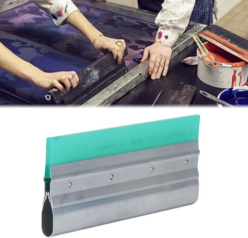 Screen Printing Squeegee Scratch Board 75 Durometer Ink Squeegee Rubber Blade Squeegee for Industrial Film, 25cmx9.5cm in Saudi Arabia