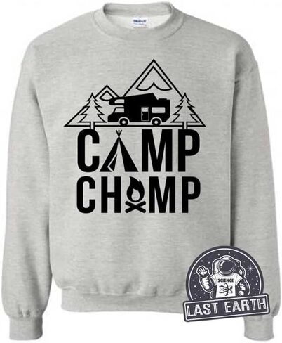قميص بطل Camp Campy Camping Tshirt RV تي شيرت تي شيرت رجال نسائي أطفال مطابقون للقمصان معسكرات المشي لمسافات طويلة in Saudi Arabia