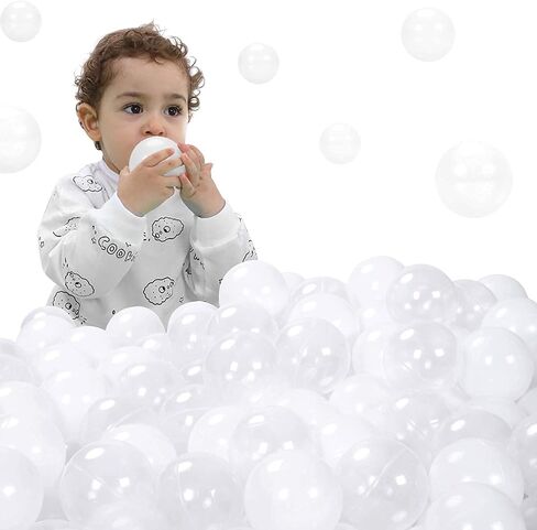 كرات حفرة الكرة starbolo للأطفال الصغار فثاليت حرة BPA مجانية غير سامة سحق البرهان كرات اللعب للأطفال الصغار حزمة البلياردو في 100 200 500 in Kuwait
