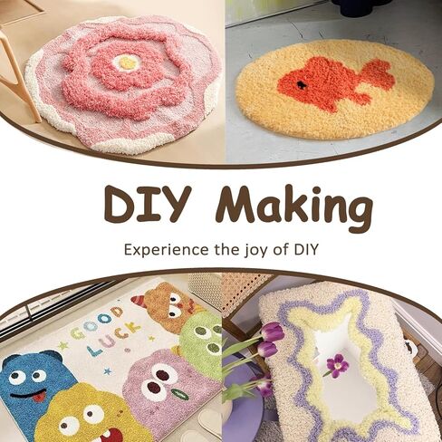 XDTime Wooden Tufting Frame 31.5 "X31.5" Make Make Kit للمسدس الكهربائي TUFTIN in Kuwait