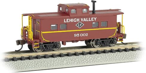 Bachmann Trains - Northeast Steel Caboose - Lehigh Valley #95002 (Tuscan red) - N Scale in Saudi Arabia
