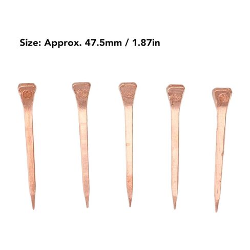 250pcs مسامير حدوة الحصان النحاسية ، مطلي بالفروسية مطلي الصدأ HUFNGEL Für Pferde Riding Equipman in Saudi Arabia