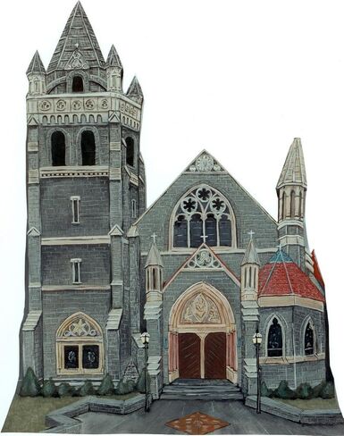 Lehigh Packer Chapel, Lehigh University Replica Ron Edelheiser's Illusions Studios in Saudi Arabia