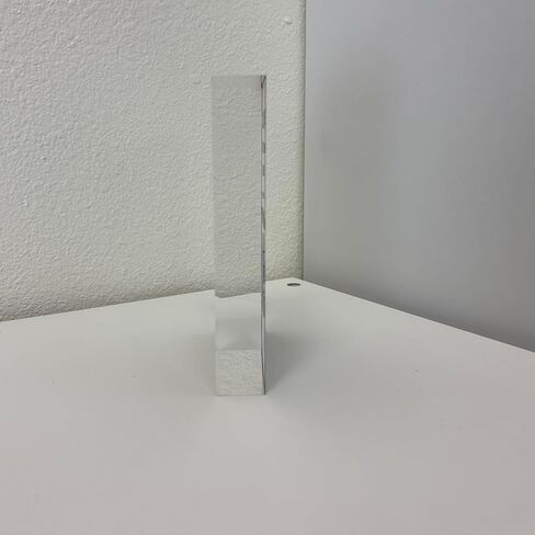 Black Diamond Acrylic Award Blank - 1 Inch Thick Black & Gold Self-Standing Trophy for DIY Engraving - Customizable Recognition Plaque for Events & Achievements (Rectangle, 4x6 inch) in Saudi Arabia