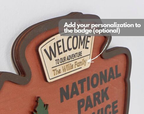 شعار National Park Service - Enl Welcome Emblem (Bison Design) in Saudi Arabia