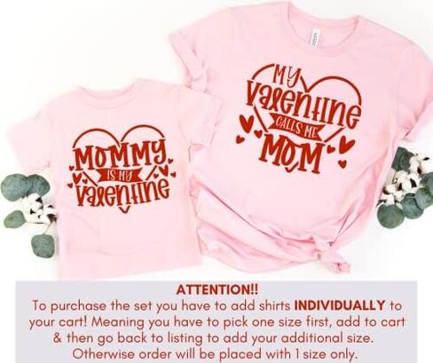 My Valentine Calls Me Mom Mommy and Me Matching Outfits for Valentines Day, Cute Mommy and Me Valentine Shirts, Matching Valentines Outfits Mom Daughter, Mother Son and Baby. Multicolor in Saudi Arabia