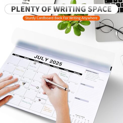 تقويم المكتب 2025-2027 ، يوليو 2025 إلى مارس 2027 ، 21 شهرًا تقويمًا مع قائمة المهام 16.5 * 12 بوصة ، 2025-2027 in Kuwait