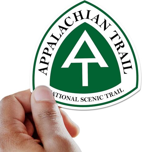 ملصق لافتات Appalachian Trail - Appalachian Mountains Classic Vintage Sign - دراجة نارية ، RV ، شارات Vinyl Trip in Saudi Arabia