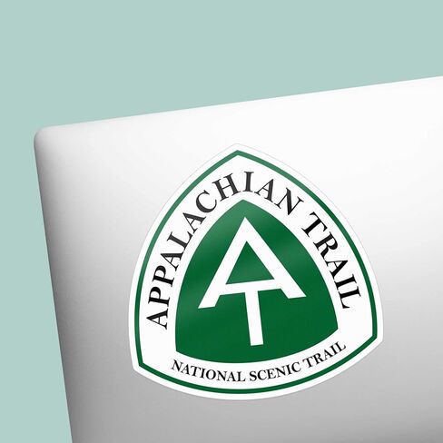ملصق لافتات Appalachian Trail - Appalachian Mountains Classic Vintage Sign - دراجة نارية ، RV ، شارات Vinyl Trip in Saudi Arabia