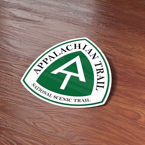 ملصق لافتات Appalachian Trail - Appalachian Mountains Classic Vintage Sign - دراجة نارية ، RV ، شارات Vinyl Trip in Saudi Arabia