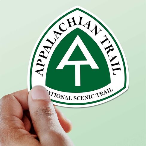 ملصق لافتات Appalachian Trail - Appalachian Mountains Classic Vintage Sign - دراجة نارية ، RV ، شارات Vinyl Trip in Saudi Arabia