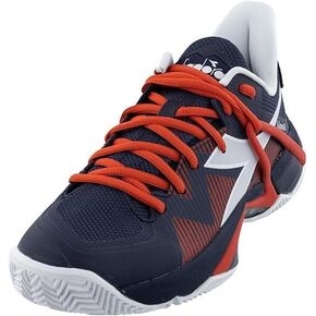 حذاء التنس الرجالي B.Icon 2 Clay من Diadora، أزرق قرصان وأبيض in Kuwait