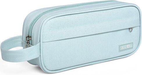 Aen Art Pencil Case, Large Capacity Pencil Pouch, Zipper Pencil Box with Easy Grip Handle & Loop for School Teen Girl Boy Men Women (Black) in Saudi Arabia