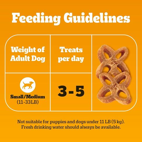 Pedigree Dentastix Chewy Chunx Small & Medium Dog Treats Chicken Flavor, 13.5 oz. Bag in Kuwait