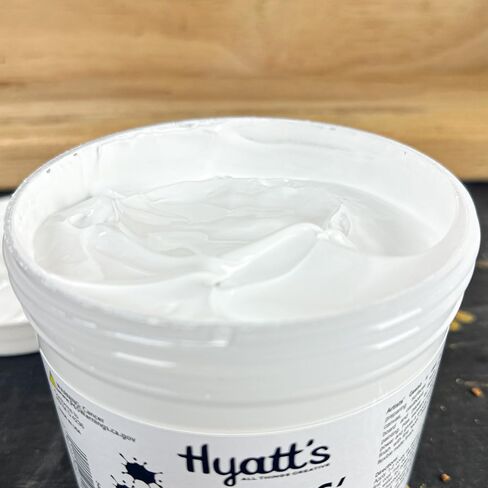 Hyatt's Professional Acrylic Gesso Primer – 1 Gallon / 128 fl oz, Maximum Pigment and Opacity for Painting Surface Prep, Non-Toxic and Conforms to ASTM-D 4236 in Kuwait