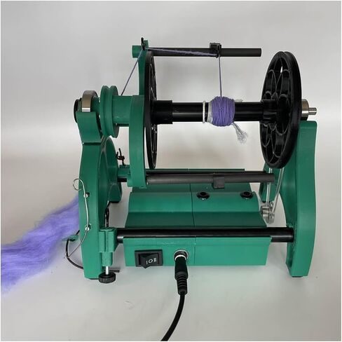 Electric Spinning Wheel, Dog Hair Wool Spinning Thread, Stepless Speed Regulation, Forward and Reverse Switching, Household Mini Yarn Winding Machine in Saudi Arabia