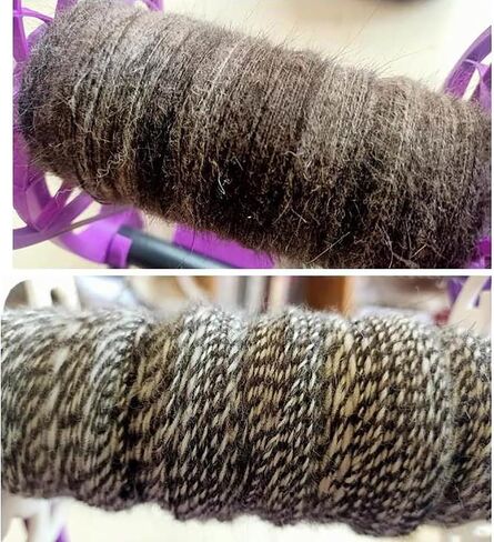 Electric Spinning Wheel, Dog Hair Wool Spinning Thread, Stepless Speed Regulation, Forward and Reverse Switching, Household Mini Yarn Winding Machine in Saudi Arabia
