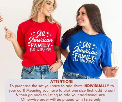 All American Family 4th Of July Family Outfits Matching, Personalized Matching Fourth Of July Shirts Family, Friends, 4th Of July Matching Family Shirts, Cute Fourth of July Matching Outfits. in Saudi Arabia