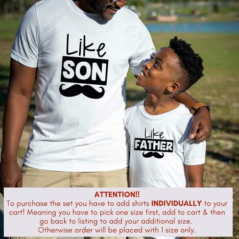 Like Father Like Son, Matching Shirts for Father and Newborn Son, Daddy and Son Matching Outfits, Cute Dad and Son Matching Shirts, First from Baby Boy, Toddler. Multicolor in Kuwait