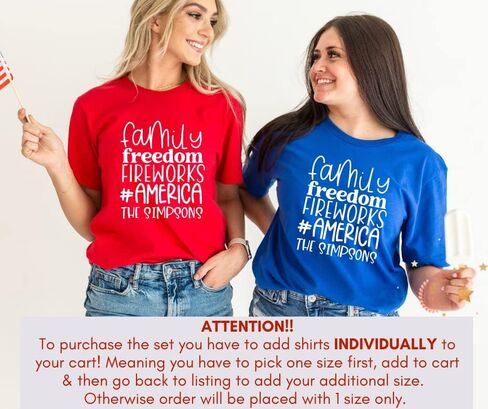 Family Freedom Fireworks America, 4th Of July Family Outfits Matching, Personalized Matching Fourth Of July Shirts Family, Friends, 4th Of July Matching Family Shirts, Fourth of July Matching Outfits. in Saudi Arabia