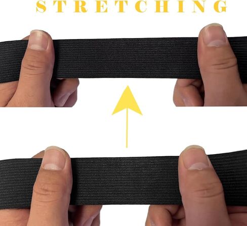 4 لفات من الشريط المرن المرن الأبيض المرن العالي ، سماكة 1 ملم عرض 0.6 بوصة ، 1inch ، 1.4 بوصة ، 2inch ، طول 5.5 ياردة/لفة ، مع 2 مقاطع الخياطة. تستخدم لفساتين سراويل الخصر سراويل ملابس السباحة الحرف اليدوية DIY in Saudi Arabia