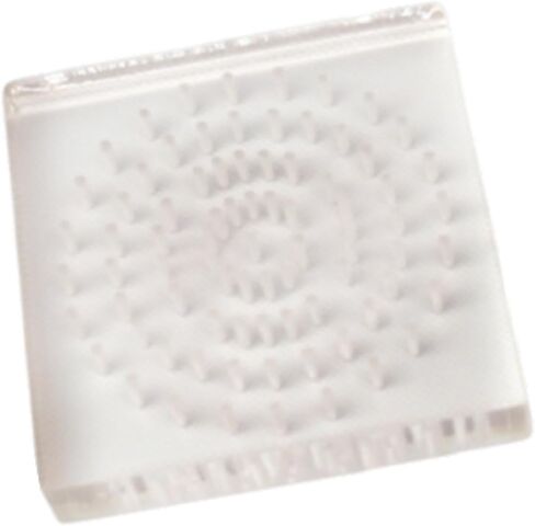 Acrylic Clay Doll Board Pottery Sculpting Holder Supplies Clay Doll Display Rack Pottery Figure Plug Board 3.94x3.94x0.67 inch- Round in Kuwait