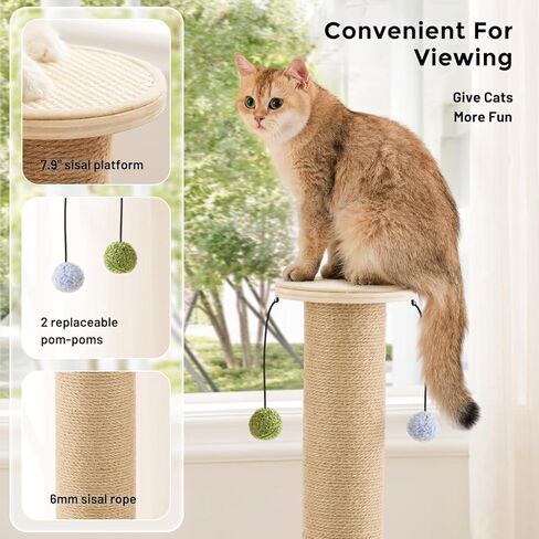 35 '' CAT CAT SCRECKING POST ، 4.7 ' in Kuwait