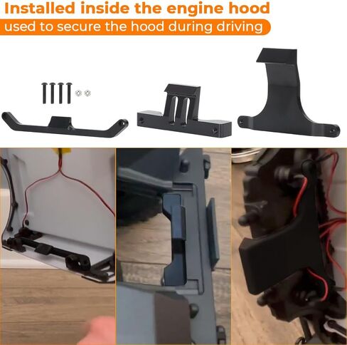 AUTOVIC Aluminum Clipless Body Mount Set Upgrade for Axial SCX10 III Platform with CJ-7 Body in Saudi Arabia