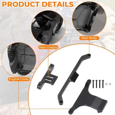 AUTOVIC Aluminum Clipless Body Mount Set Upgrade for Axial SCX10 III Platform with CJ-7 Body in Saudi Arabia