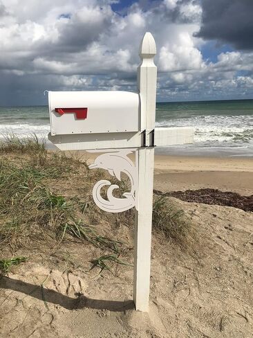 Dolphin Mailbox Bracket. Medium. Long Lasting & Fabulous! 16 X 12 inches in Saudi Arabia