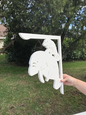 MANATEE مع Baby Mailbox Bracket (تصميم جديد). واسطة. طويل الأمد ورائع! 16 × 12 بوصة in Saudi Arabia