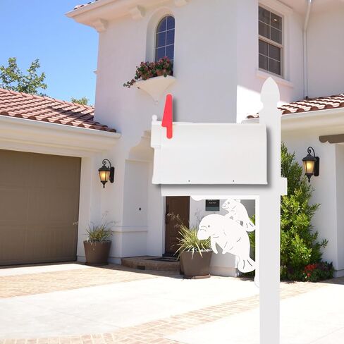 MANATEE مع Baby Mailbox Bracket (تصميم جديد). واسطة. طويل الأمد ورائع! 16 × 12 بوصة in Saudi Arabia