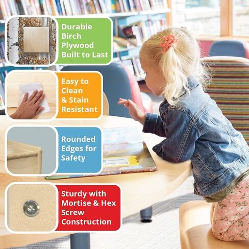 Contender 8 Section Coat Locker مع تخزين مقاعد البدلاء و Cubby ، منظم تخزين Cubby Wooden مع السنانير للرعاية النهارية والفصول الدراسية والمنزل [GreenGuard Gold Certified] in Kuwait