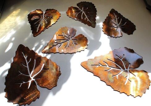METAL ART ASPEN LEAVES 6 in Saudi Arabia