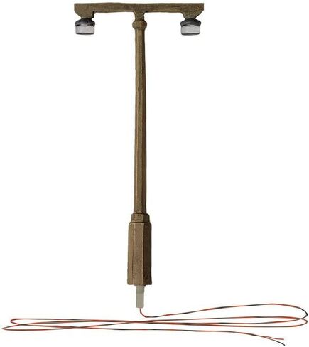 Woodland Scenics Woojp5676 Ho Street Lights ، Twin. مصباح (3) in Saudi Arabia