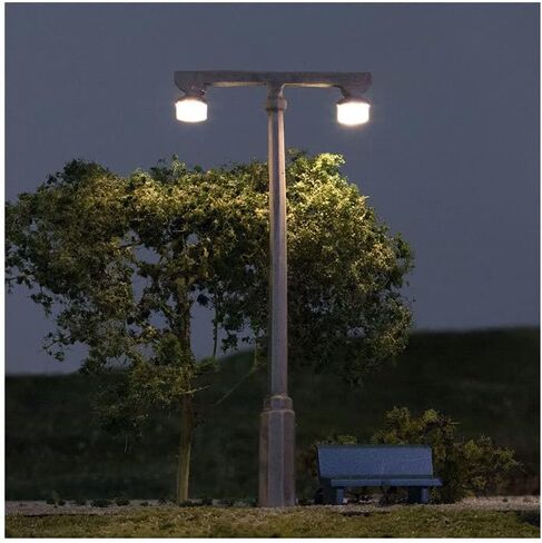 Woodland Scenics Woojp5676 Ho Street Lights ، Twin. مصباح (3) in Saudi Arabia
