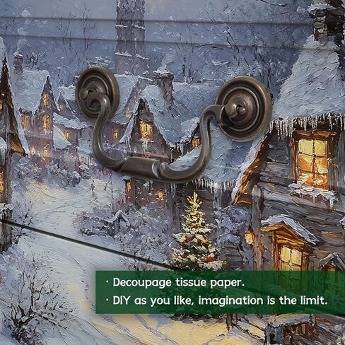 ورقة فلاورتلياس ورقة decoupage كبيرة للأثاث ، ورق الأنسجة المطبوعة الأزهار للأثاث ، أوراق الأرز الحرف DIY ، بلوم الخشخاش ، 16.53 '× 19.69' ' in Kuwait