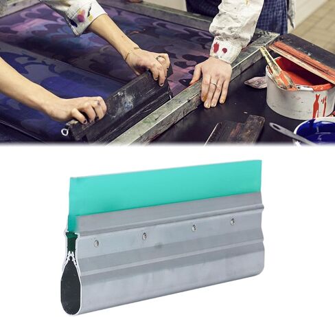 شاشة طباعة الحبر الممسحة الشفرة المطاطية 75 أداة قابلة لإعادة الاستخدام للألومنيوم أداة قابلة لإعادة الاستخدام للطباعة الصناعية 35cmx9.5cm in Kuwait